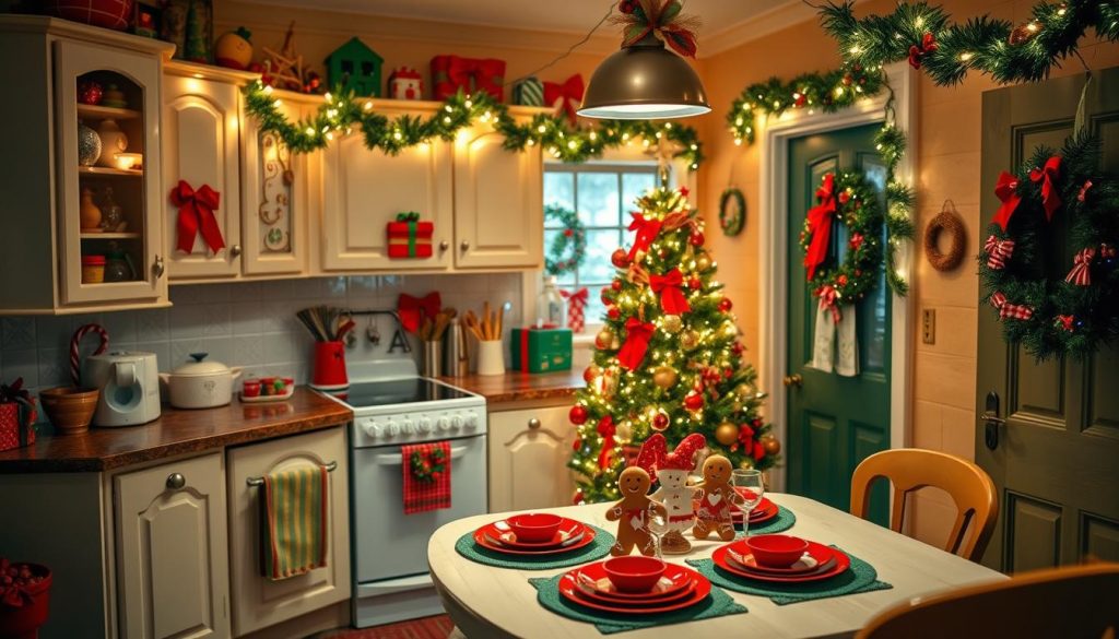 Christmas kitchen decor