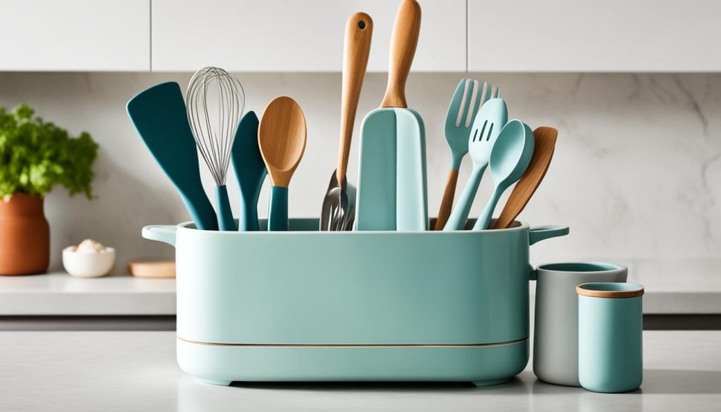 Countertop utensil storage