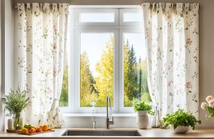 Curtains For Kitchen Windows