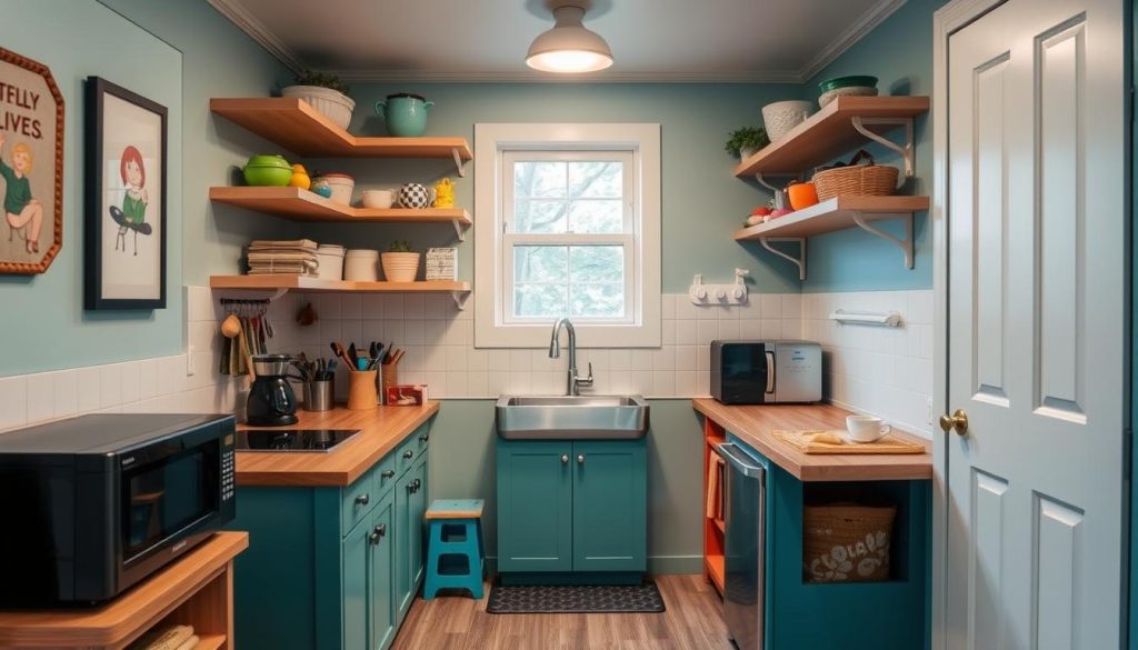 Small kitchen space-saving tips