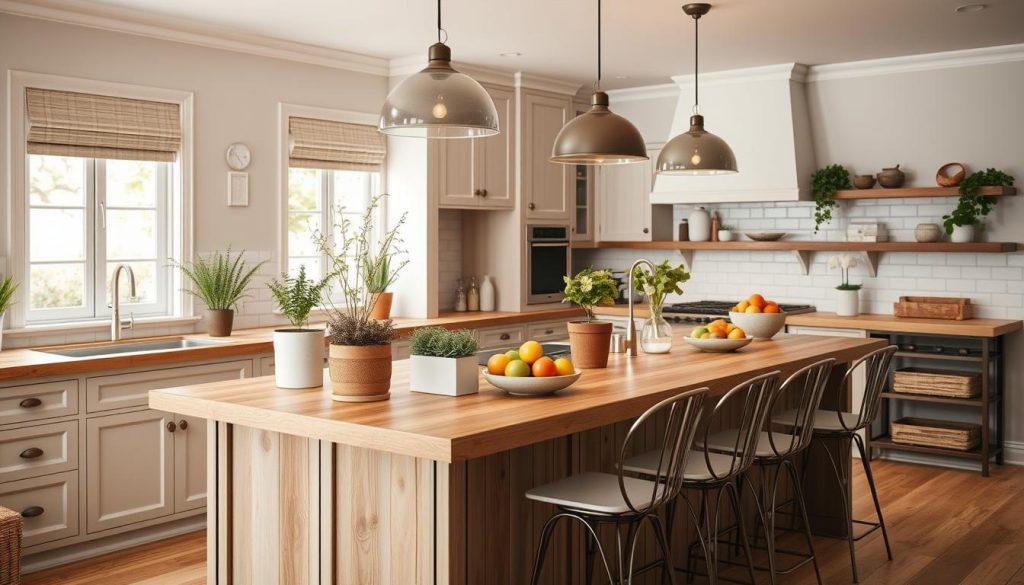 kitchen island decor