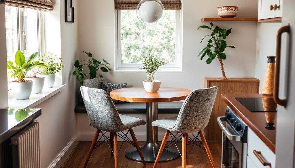 small kitchen dining nook