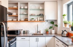 stylish small kitchen decor