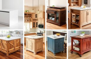 types of kitchen islands