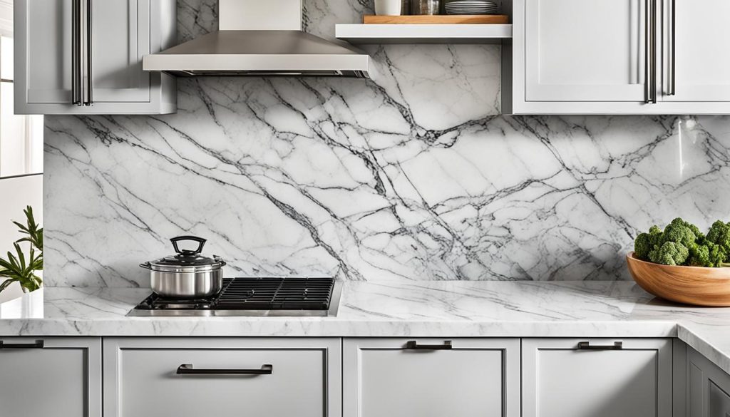 veined marble